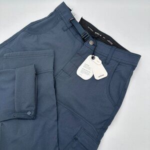 prAna Men's Stretch Zion™ Slim Straight Fit Pant, Size W28 x L30 Stormy Night